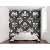 fotomural vinilo zen gran flor blanca 350 x 250 cm