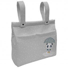 2024 Bolso Polipiel Estampada Panda Dydados Polipiel Estampada Tejido Impermeable