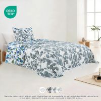 juego colcha bouti acolchada en relieve con exclusivo estampado de hojas y flores tejido ligero transpirable lavable a maquina tamanos cama90105135150180 fundas almohada con cierre sobre