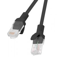 lanberg cable de red rj45 utp cat6 1m negro