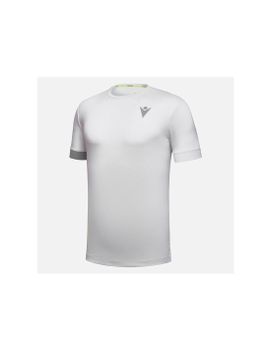 Camiseta de Pádel Macron Start Cb Juan Blanco/Gris Printed Hombre