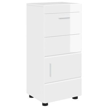 Juego De Muebles De Baño Tulum Brillante 37 X 31,5 X 82 Cm Vidaxl