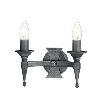 Aplique de pared saxon (2 luces)