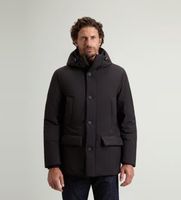 woolrich para hombre cfwoou2092mrut5182 parka arctic cloud con capucha s negro casual poliester