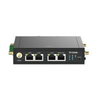 router d-link dwm-530-tm 4g lte wifi 300mbps din-rail dual sim seguridad avanzada
