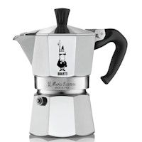 bialetti moka express 02 l aluminio negro