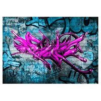 papel pintado 3d - anonymous graffiti 350x245 cm