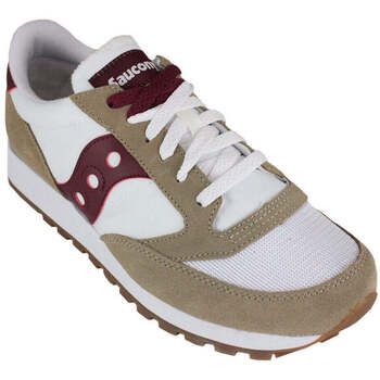Saucony Zapatillas Jazz Original Vintage S70368-117 Tan/White/Wine para mujer