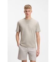 boss para hombre 50473278 camiseta algodon elastico beige xxl casual manga corta