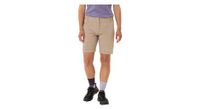pantalon corto vaude skomer beige  mujer