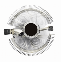 ventilador de refrigeracion gembird de cpu 9 cm 55 w led azul 4 pin