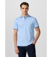 hackett london para hombre hm5600188 polo hs essential azul s casual algodon manga corta