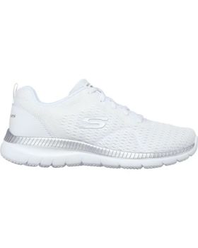 de SKECHERS SKECHERS ZAPATILLA DEPORTIVA CORDONES BLANCO PLATA MODELO 12607 VARIOS COLORES