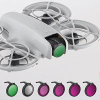 juego de filtros de lente sunnylife uv ajustable cpl nd8 nd16 nd32 nd64 para drones dji neo rc quadcopter
