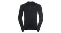 maillot de manga larga con 1 2 cremallera gris odlo performance strong  warm eco  strong