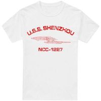 star trek camiseta manga larga shenzhou athletic para hombre