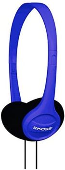 Koss Stereo(Kph7b) on Ear para iPhone, MP3 y Smartphone(Negro y Azul)