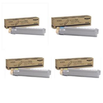 Original Multipack Xerox Phaser 7400DT Printer Toner Cartridges (4 Pack) -106R01080