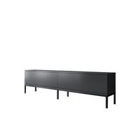mueble tv lord antracita negro