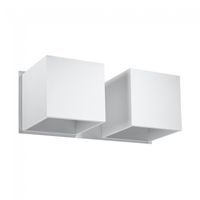 aplique de pared quad 2 luces