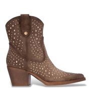 xti para mujer 14619201-taupe botines 146192 taupe 36 5 a 8cm cremallera casual