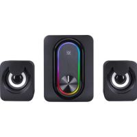 altavoces defender pc 21 bluetooth 11w con rgb y usb