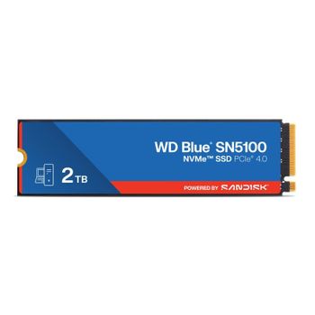 Disco Duro SanDisk 2TB M.2 NVMe 7100 MB/s WD Blue SN5100 Encriptado