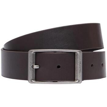 Calvin Klein Jeans Cinturón CASUAL ROUND BUCKLE TUMBLED 35MM LV04D7123G para hombre