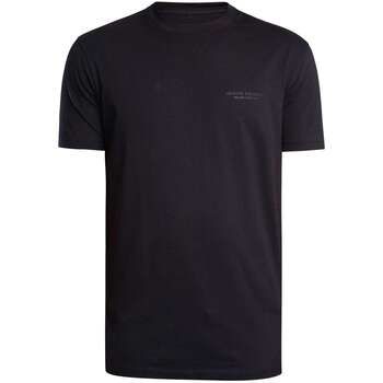 Armani Exchange Camiseta Camiseta de marca en relieve para hombre