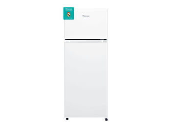 Frigorífico dos puertas - Hisense RT267D4AWE, Cíclico Defrost, 143.4 cm, 206 l, Iluminación LED, Blanco