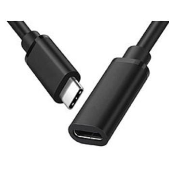 Cable extensor USB-C a USB-C DLH DY-TU3856 2 m USB 3.2 Gen 1 5 Gbit/s Negro