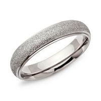 anillo acero inoxidable diamante 5mm ancho
