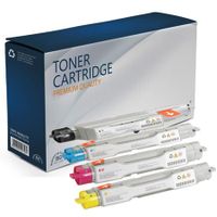 compatible multipack dell 5110cn printer toner cartridges 4 pack -593-10120