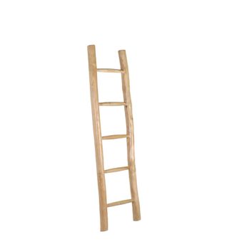 Toallero de madera de teca beige alt. 150 cm