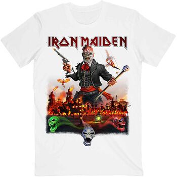 Iron Maiden Camiseta manga larga Legacy Of The Beast Live In Mexico City para mujer