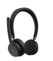 lenovo wireless voip headset auriculares inalambrico diadema oficinacentro de llamadas bluetooth negro