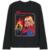 steven rhodes camiseta manga larga pyrokinesis for beginners para mujer