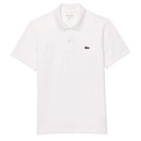 polo lacoste regular fit algodon blanco