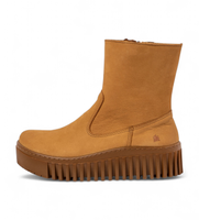 art para mujer 1153114zm003024 botines de piel 1531 brighton marron 36 3 a 5cm cremallera casual