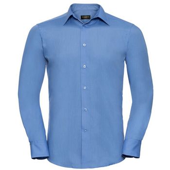 Russell Collection Camisa manga larga 924M para hombre