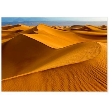 Panorama Dibond De Aluminio Dunas De Colorado 100 X 70 Cm | Impreso En Aluminio Dibond Blanco De Alta Calidad | Cuadros Paisajes | Cuadros Decoración