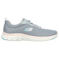 skechers deportivas moda flex appeal 40 gris para mujer