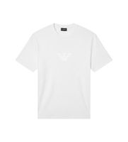 emporio armani para hombre em004583af13669 camiseta pima blanco m casual algodon manga corta