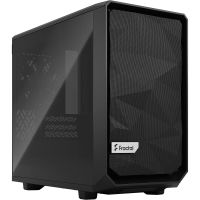 fractal design meshify 2 nano mini tower cristal templado usb 32 negra