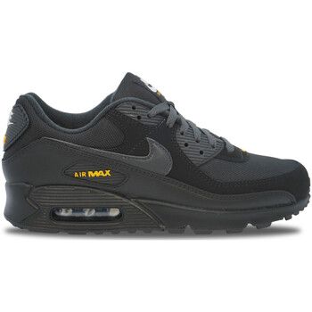 Nike Deportivas Moda Air Max 90 Black Speed Yellow para hombre