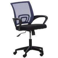 silla de oficina auburn con funda de malla microfibra lila 50x62x84 cm clp