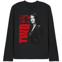 the walking dead camiseta manga larga tv31923 para mujer