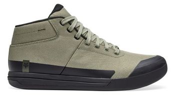 Zapatillas planas de lona fox union verdes