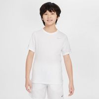 nike dri-fit  camiseta de manga corta chicos-blanco