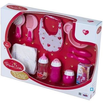 Princess Coralie - Set De Comidas Y Cuidados, 11 Piezas